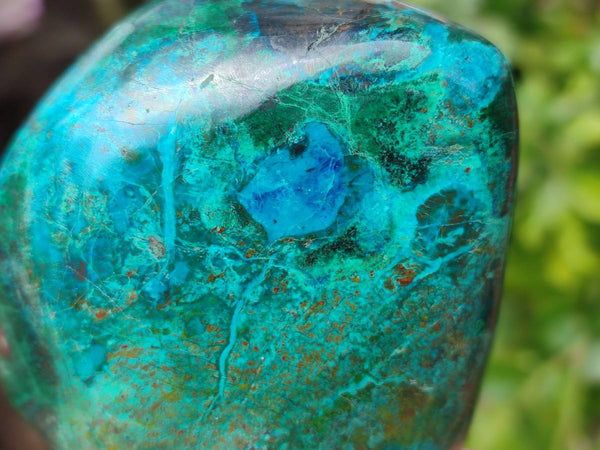 Polished Shattuckite Free Forms x 3 From Namibia