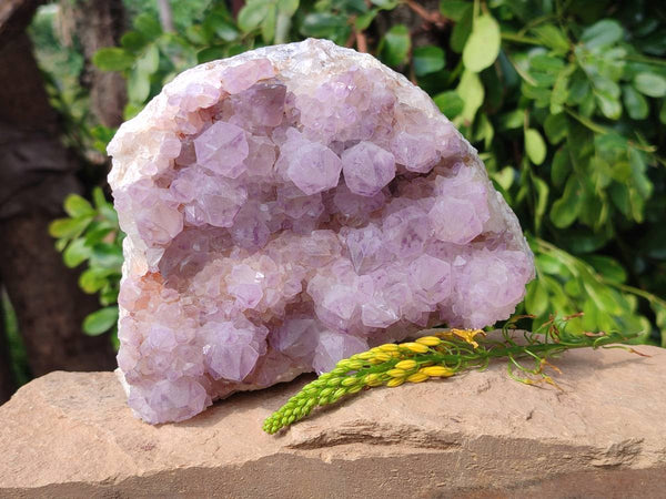 Natural Amethyst Spirit Quartz Clusters x 1 From Boekenhouthoek, South Africa