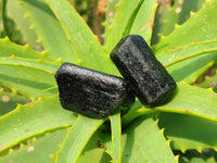 Natural Schorl Black Tourmaline Specimens x 154 from Zimbabwe