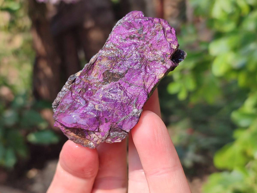 Natural Metallic Purpurite Specimens x 12 From Erongo, Namibia - Toprock Gemstones and Minerals 