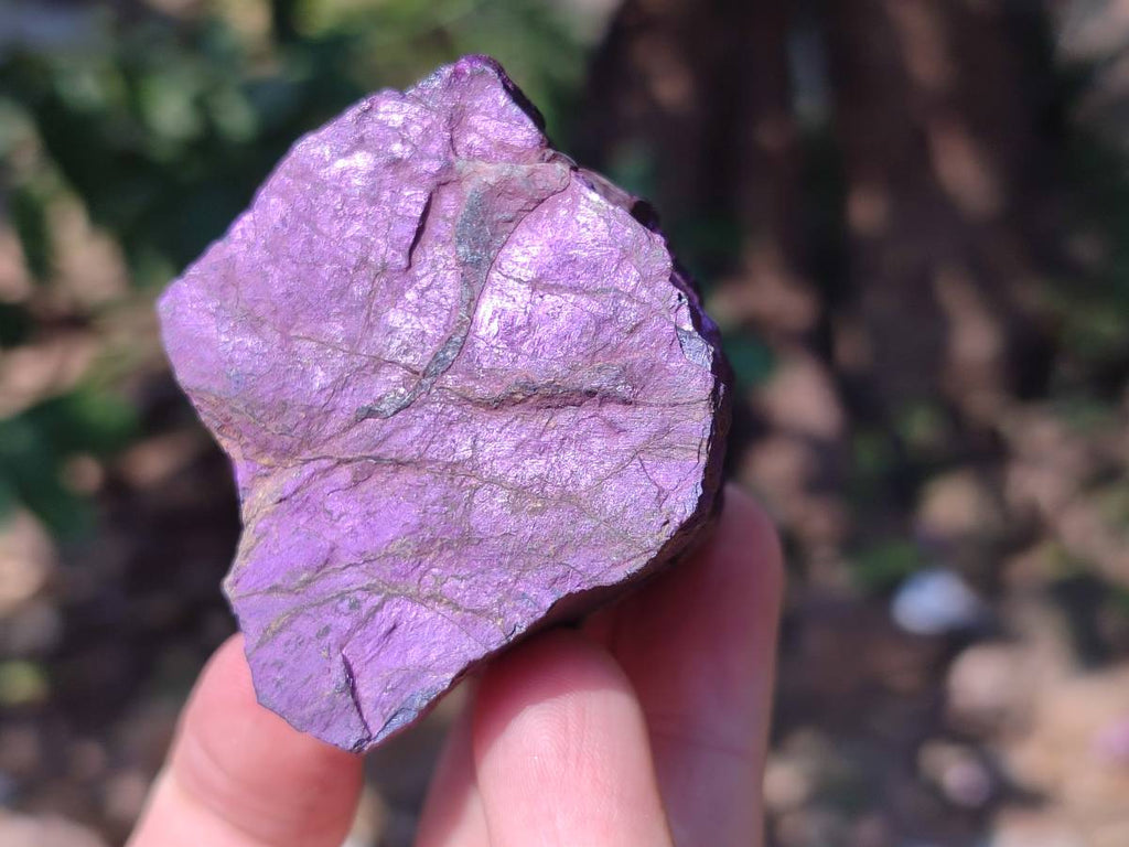 Natural Metallic Purpurite Specimens x 12 From Erongo, Namibia - Toprock Gemstones and Minerals 