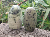 Polished Leopard Stone Standing Free Form, Free Form x 6 From Zimbabwe