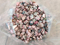Polished Rhodonite Tumbled Stones x 6 Kg Lot From Madagascar