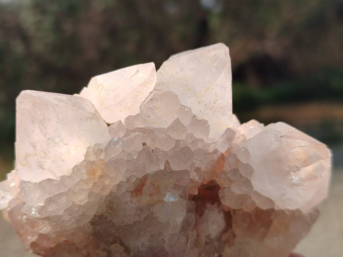 Natural Spirit Quartz Clusters x 4 From Boekenhouthoek, South Africa - Toprock Gemstones and Minerals 