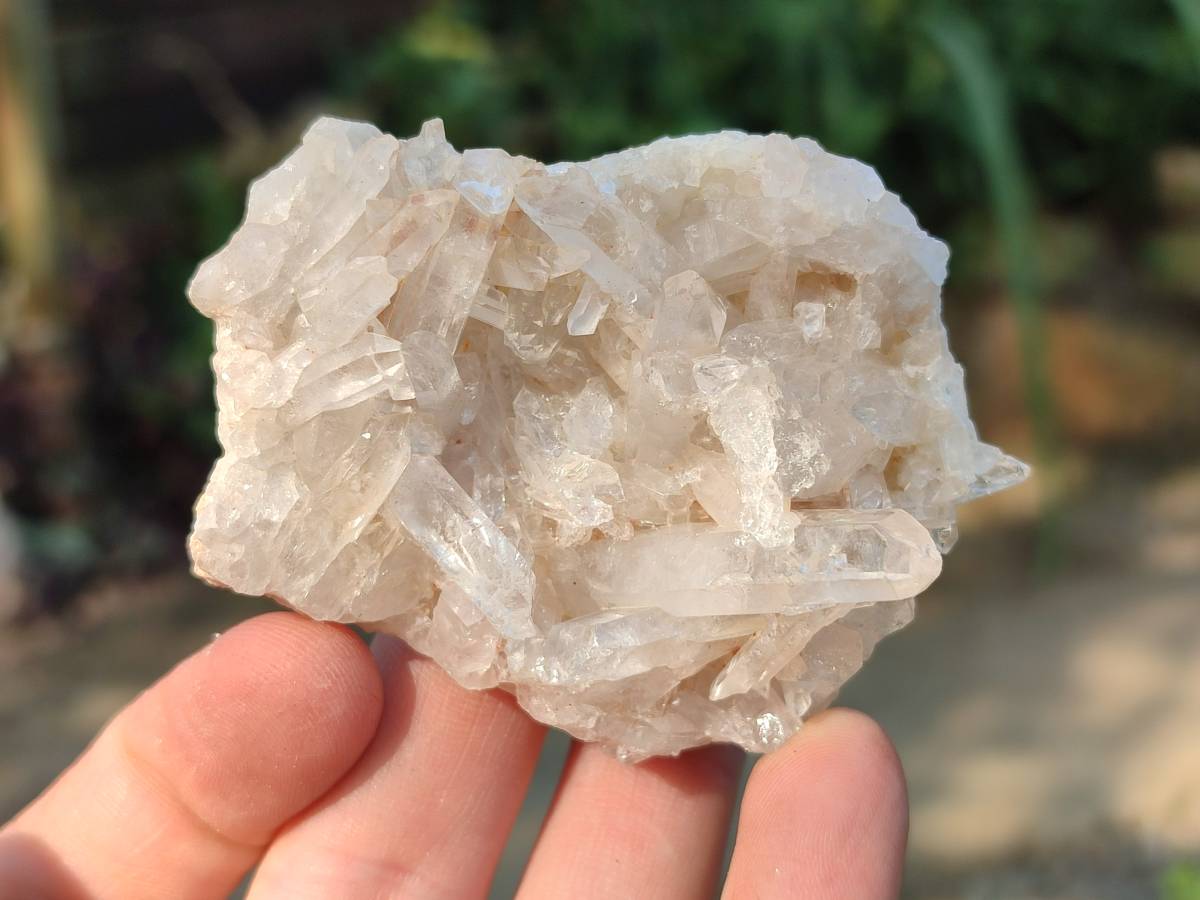 Natural Quartz Clusters x 24 From Madagascar - Toprock Gemstones and Minerals 