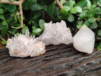 Natural Quartz Clusters x 24 From Madagascar