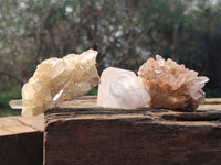 Natural Quartz Clusters x 24 From Madagascar