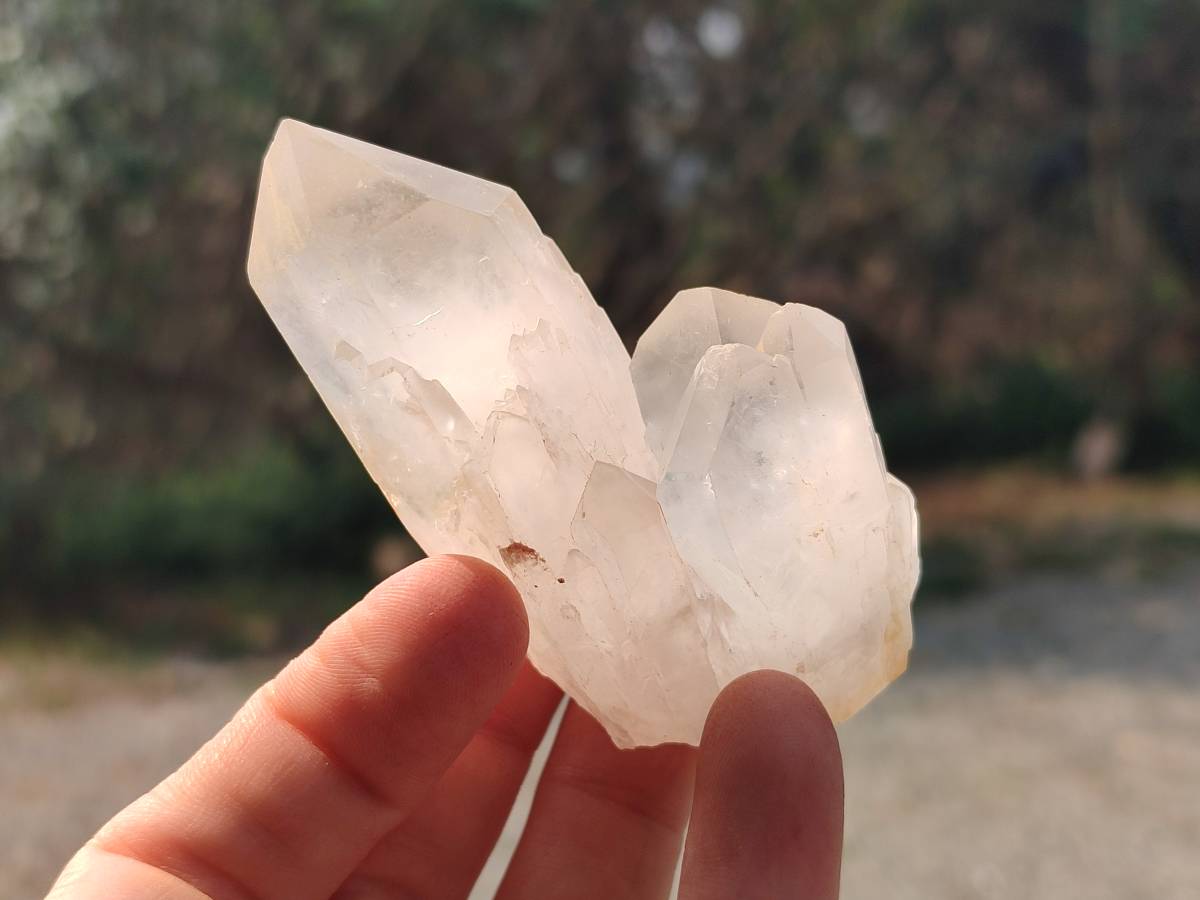 Natural Quartz Clusters x 24 From Madagascar - Toprock Gemstones and Minerals 