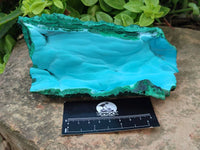Natural Malachite Malacolla Botryoidal Chrysocolla Specimens x 2 From Kulukuluku, Congo
