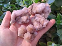 Natural Amethyst Spirit Quartz Clusters x 20 From Boekenhouthoek, South Africa