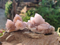 Natural Amethyst Spirit Quartz Clusters x 20 From Boekenhouthoek, South Africa