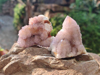 Natural Amethyst Spirit Quartz Clusters x 20 From Boekenhouthoek, South Africa
