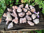 Natural Amethyst Spirit Quartz Clusters x 20 From Boekenhouthoek, South Africa - Toprock Gemstones and Minerals 