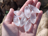 Polished Clear Quartz Crystals 'Angel Tears' x 35 From Madagascar
