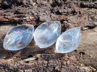 Polished Clear Quartz Crystals 'Angel Tears' x 35 From Madagascar