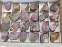 Natural Stichtite Cobbed Specimens x 24 From Barberton, South Africa