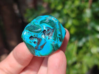 Polished Malacolla Free Forms x 20 From Kalukundi Mine, Congo