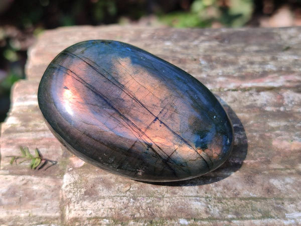 Polished Labradorite Palm Stones x 20 From Tulear, Madagascar