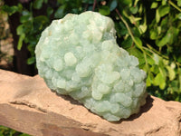 Natural Botryoidal Prehnite Specimens x 2 From Beaufort West, South Africa