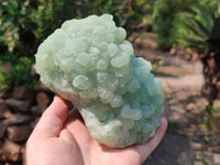 Natural Botryoidal Prehnite Specimens x 2 From Beaufort West, South Africa