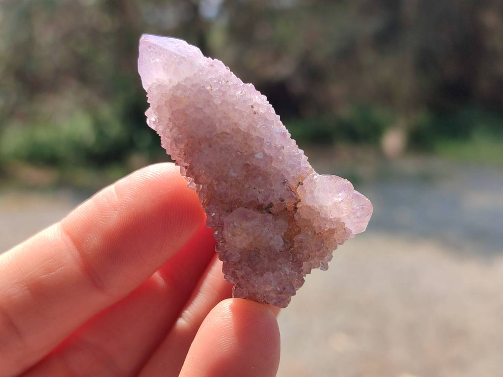 Natural Amethyst Spirit Quartz Clusters x 20 From Boekenhouthoek, South Africa - Toprock Gemstones and Minerals 