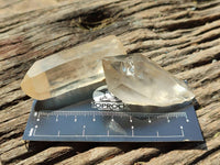 Natural Quartz Crystals x 35 From Madagascar
