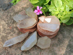 Natural Quartz Crystals x 35 From Madagascar - Toprock Gemstones and Minerals 