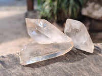Natural Quartz Crystals x 35 From Madagascar