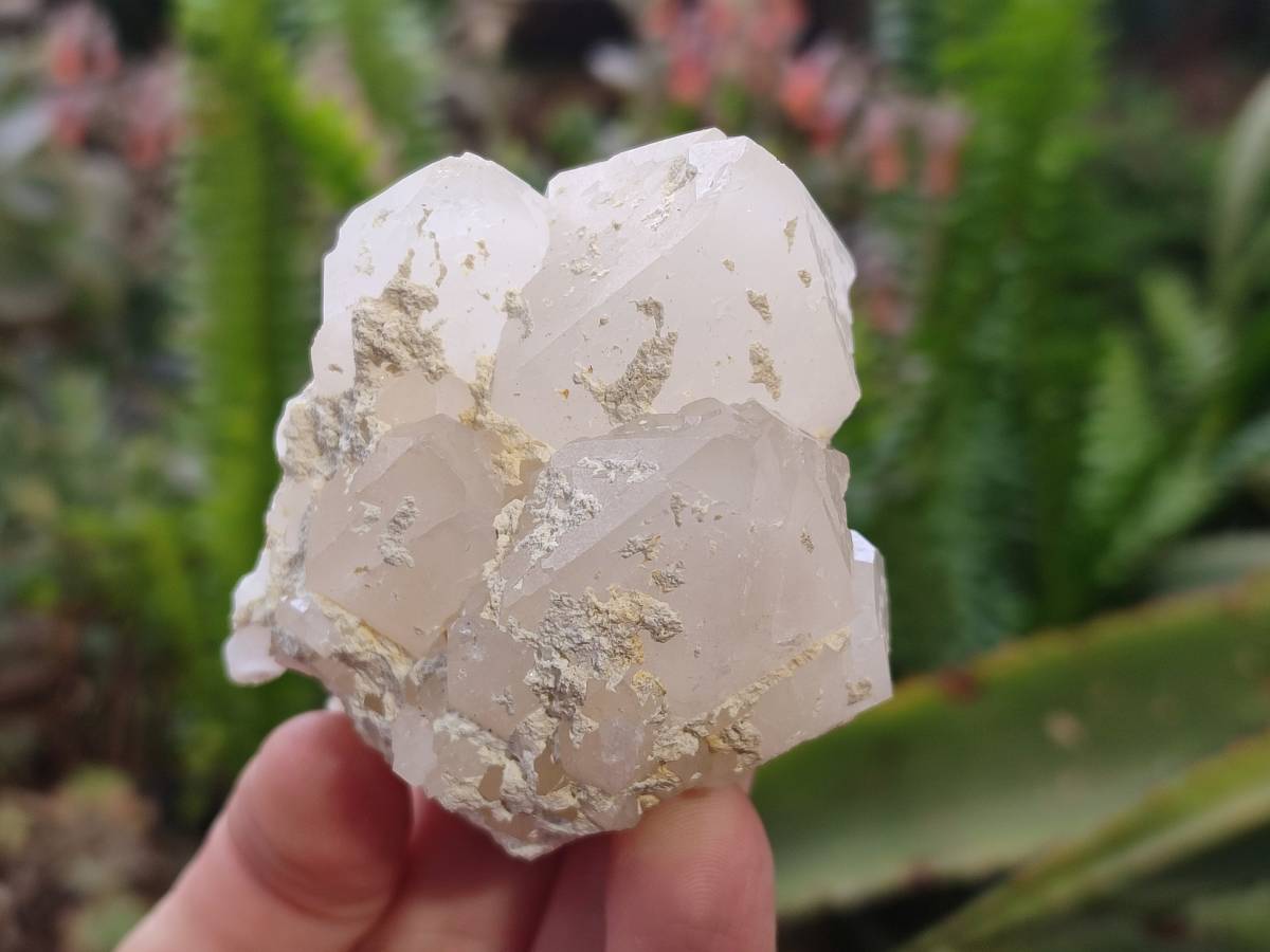 Natural Quartz Clusters x 12 From Madagascar - Toprock Gemstones and Minerals 