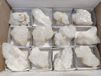 Natural Quartz Clusters x 12 From Madagascar - Toprock Gemstones and Minerals 