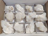 Natural Quartz Clusters x 12 From Madagascar