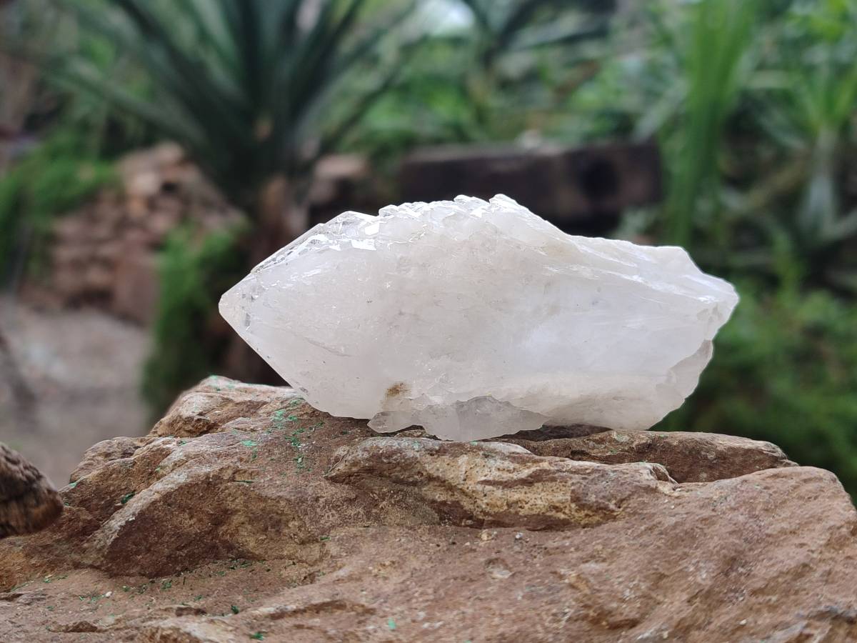 Natural Quartz Clusters x 12 From Madagascar - Toprock Gemstones and Minerals 