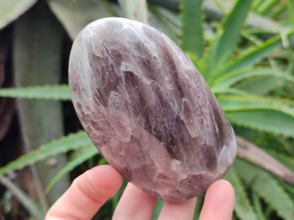 Polished Deep Purple Chevron Amethyst Standing Free Forms x 4 From Ankazobe, Madagascar - Toprock Gemstones and Minerals 