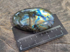 Polished Labradorite Palm Stones x 12 From Tulear, Madagascar - Toprock Gemstones and Minerals 