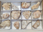 Natural Quartz Clusters x 12 From Madagascar - Toprock Gemstones and Minerals 