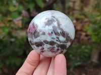 Polished Rubellite Pink Tourmaline Spheres x 4 From Ambatondrazaka, Madagascar