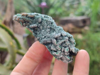 Natural Drusy Coated Malachite On Dolomite Specimens x 6 From Lupoto Mine, Congo