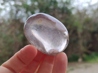Polished Mixed Quartz Galets x 12 From Madagascar