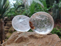 Polished Mixed Quartz Galets x 12 From Madagascar