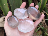 Polished Mixed Quartz Galets x 12 From Madagascar