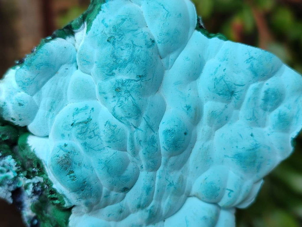 Natural Malachite Malacolla Botryoidal Chrysocolla Specimens x 4 From Kulukuluku, Congo - Toprock Gemstones and Minerals 