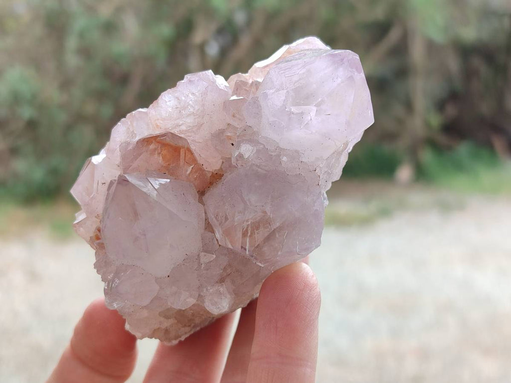 Natural Amethyst Spirit Quartz Clusters x 6 From Boekenhouthoek, South Africa - Toprock Gemstones and Minerals 