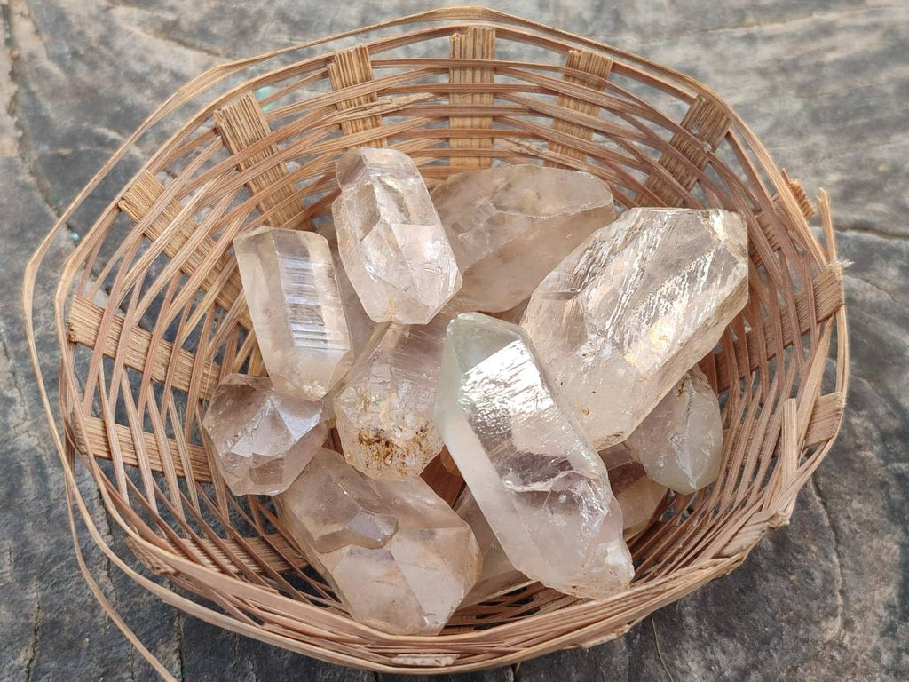 Natural Smokey Quartz Crystals x 1.22 Kg Lot From Madagascar - Toprock Gemstones and Minerals 