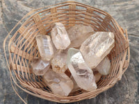 Natural Smokey Quartz Crystals x 1.22 Kg Lot From Madagascar