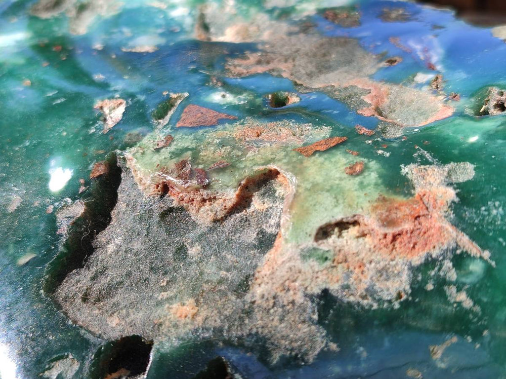 Polished On One Side Mtorolite Plate x 1 From Mutorashanga, Zimbabwe - Toprock Gemstones and Minerals 