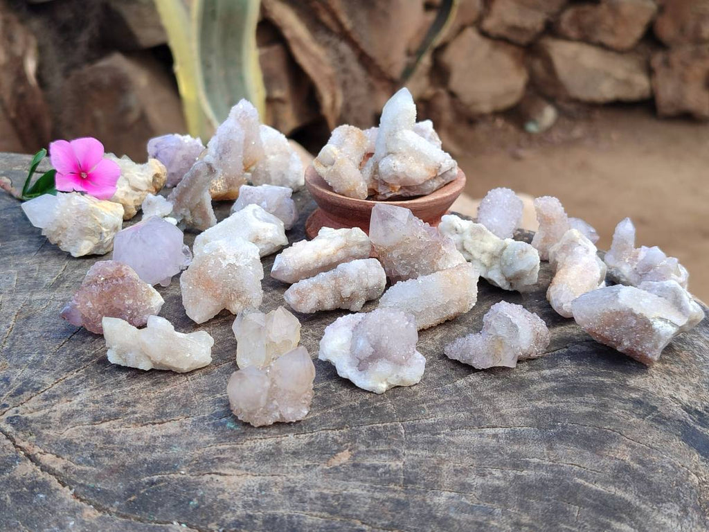 Natural Amethyst Spirit Quartz Crystals x 70 From Boekenhouthoek, South Africa - Toprock Gemstones and Minerals 