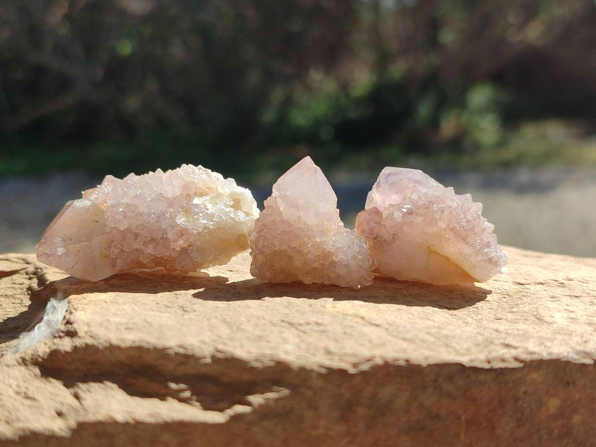 Natural Amethyst Spirit Quartz Crystals x 70 From Boekenhouthoek, South Africa - Toprock Gemstones and Minerals 