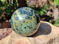 Polished Stromatolite Spheres x 2 From Katsepy, Madagascar