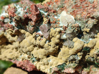 Natural Kolwezite, Calcite and Chrysocolla Specimens x 3 From Mashamba West Mine, Congo