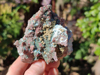 Natural Kolwezite, Calcite and Chrysocolla Specimens x 3 From Mashamba West Mine, Congo